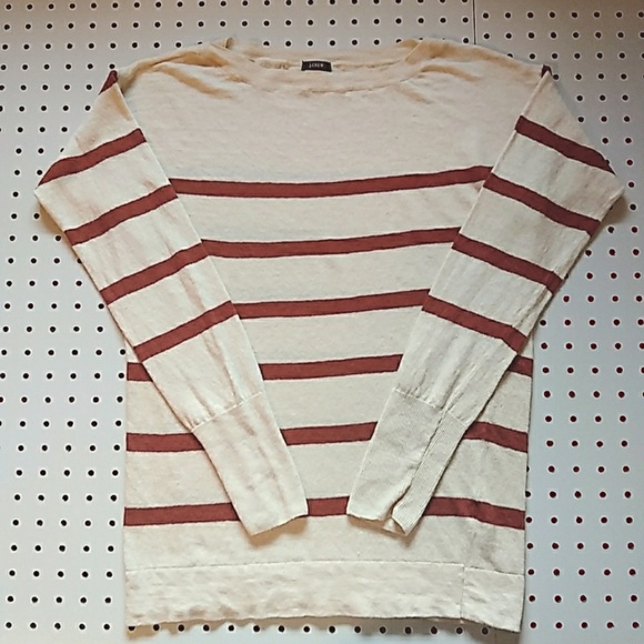 J. Crew Sweaters - J. Crew Linen Lightweight Sweater, Size Large